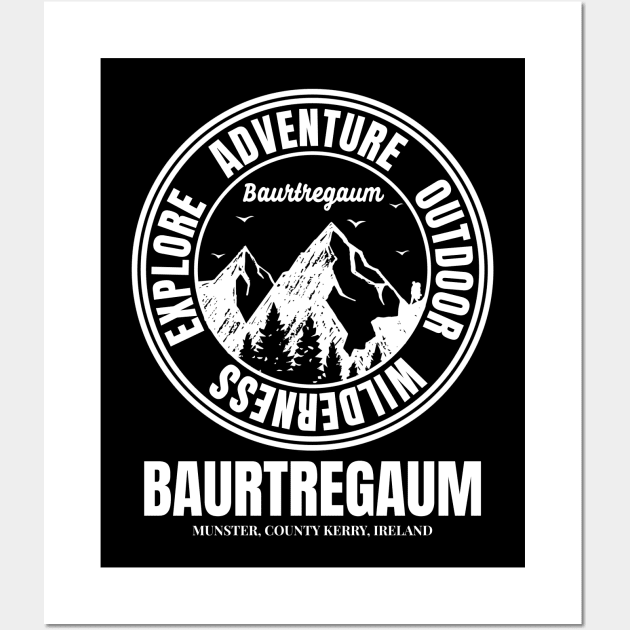 Baurtregaum Mountain, Mountaineering In Ireland Locations Wall Art by Eire